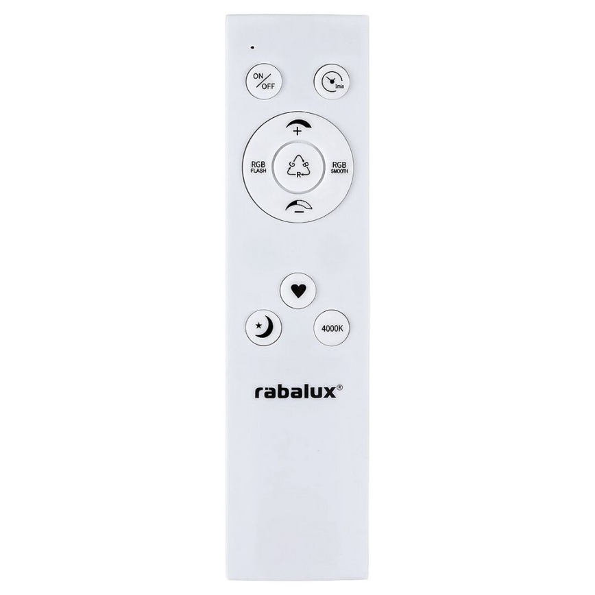 Rabalux - Himmennettävä LED-RGB-kattovalaisin LED/22W/230V Wi-Fi Tuya + kauko-ohjaus