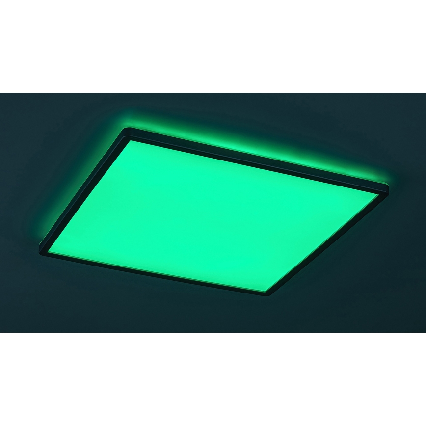 Rabalux - Himmennettävä LED-RGB-kattovalaisin LED/22W/230V Wi-Fi Tuya + kauko-ohjaus