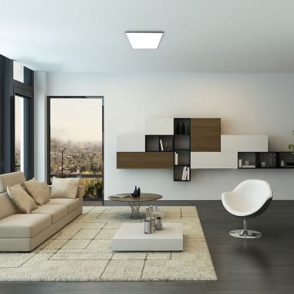 Rabalux - Himmennettävä LED-RGB-kattovalaisin LED/22W/230V Wi-Fi Tuya + kauko-ohjaus