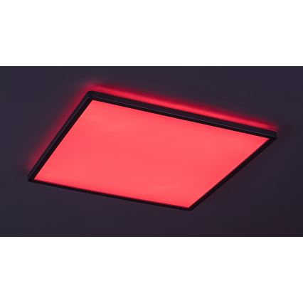 Rabalux - LED RGB himmennettävä kattovalaisin LED/22W/230V Wi-Fi Tuya + kaukosäädin 42x42 cm