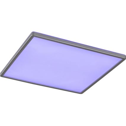 Rabalux - LED RGB himmennettävä kattovalaisin LED/22W/230V Wi-Fi Tuya + kaukosäädin 42x42 cm