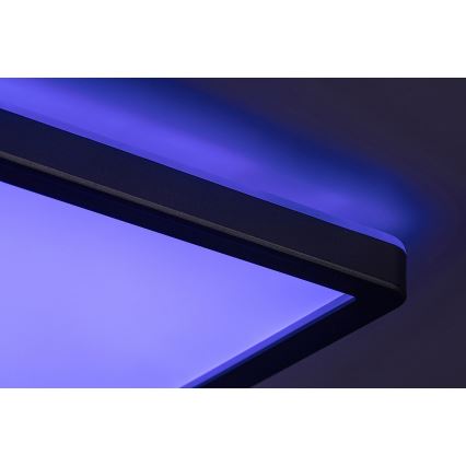 Rabalux - LED RGB himmennettävä kattovalaisin LED/22W/230V Wi-Fi Tuya + kaukosäädin 42x42 cm