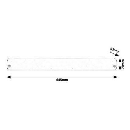 Rabalux - Keittiökaappien alla oleva LED-valo LED/14,5W/230V