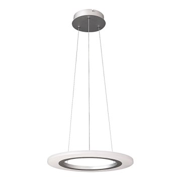 Rabalux 2428 - LED-kattokruunu ADRIENNE LED/20W/230V hopea