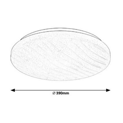 Rabalux - Himmennettävä LED-kattovalaisin LED/24W/230V