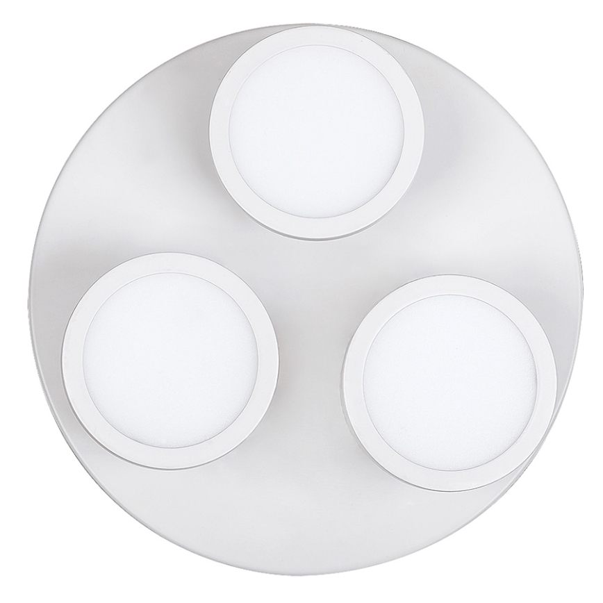 Rabalux - LED-kattovalaisin 3xLED/6W/230V valkoinen