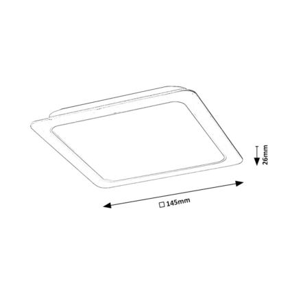 Rabalux - LED  Upotettava valaisin LED/12W/230V 14,5 cm