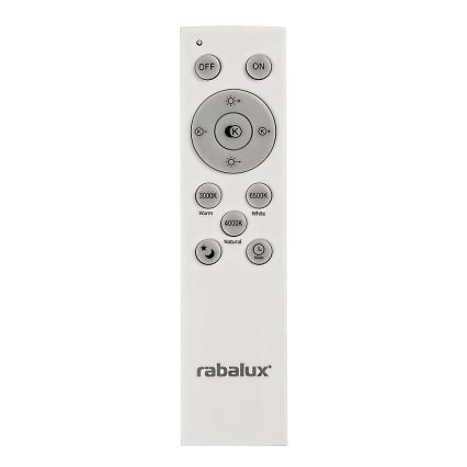 Rabalux - LED Himmennettävä kattovalo LED/72W/230V 3000-6500K + kaukosäädin