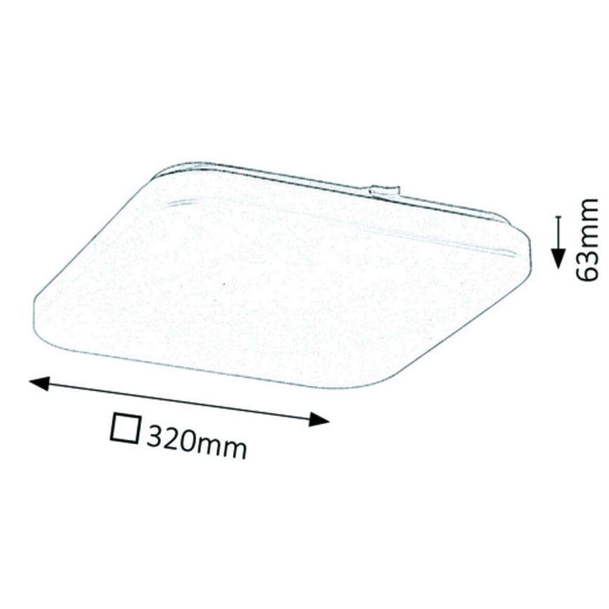 Rabalux - LED-kattovalaisin LED/32W/230V