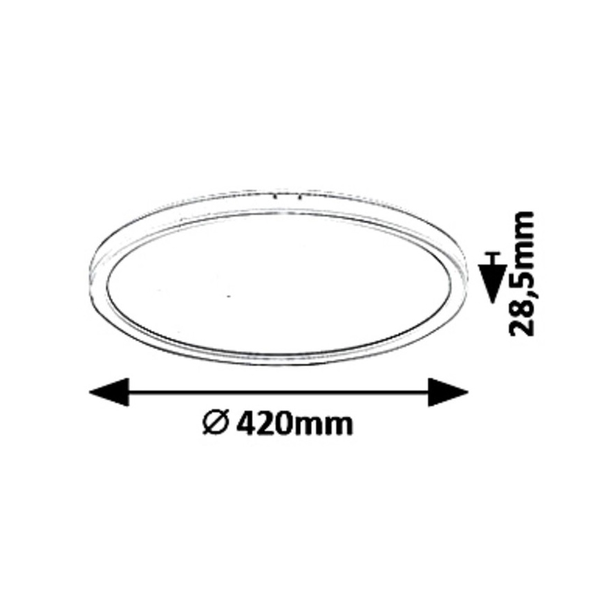 Himmennettävä LED-kattovalaisin PAVEL LED/22W/230V