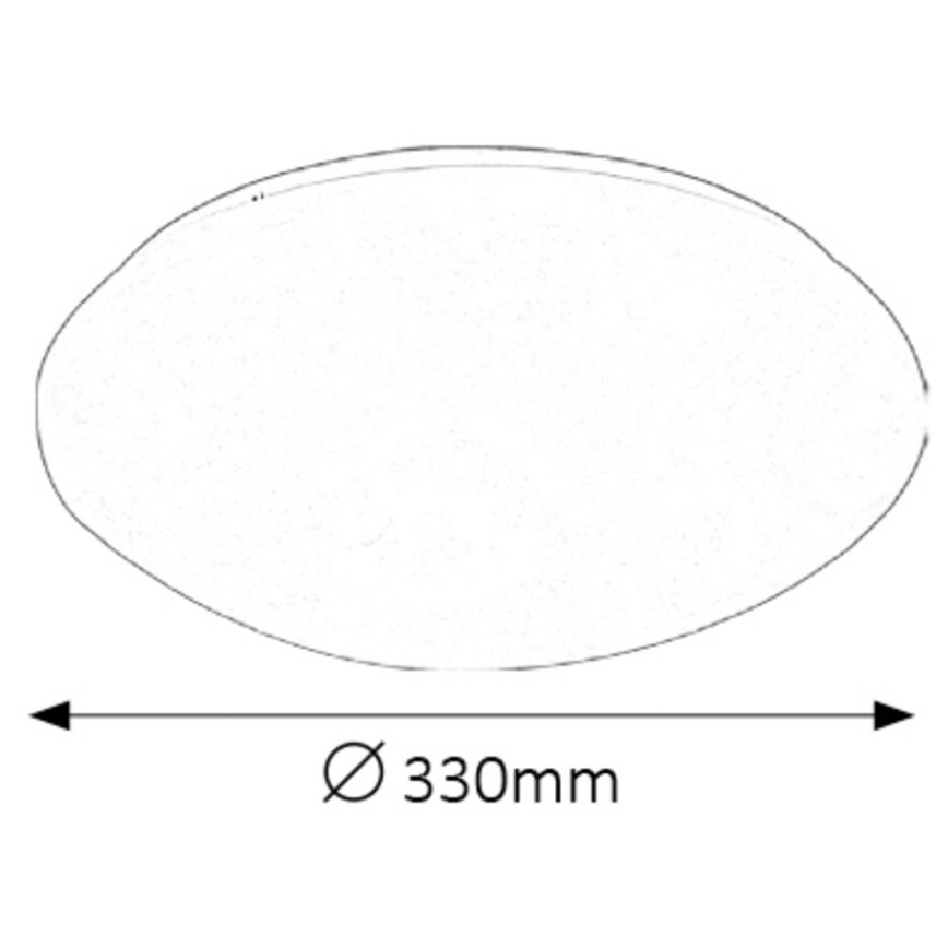 Rabalux - LED-kattovalaisin LED/18W/230V
