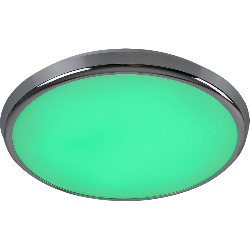 Rabalux - LED RGB Kylpyhuoneen kattovalaisin LED/18W/230V halkaisija 30 cm 3000-6500K IP44 + kauko-ohjaus