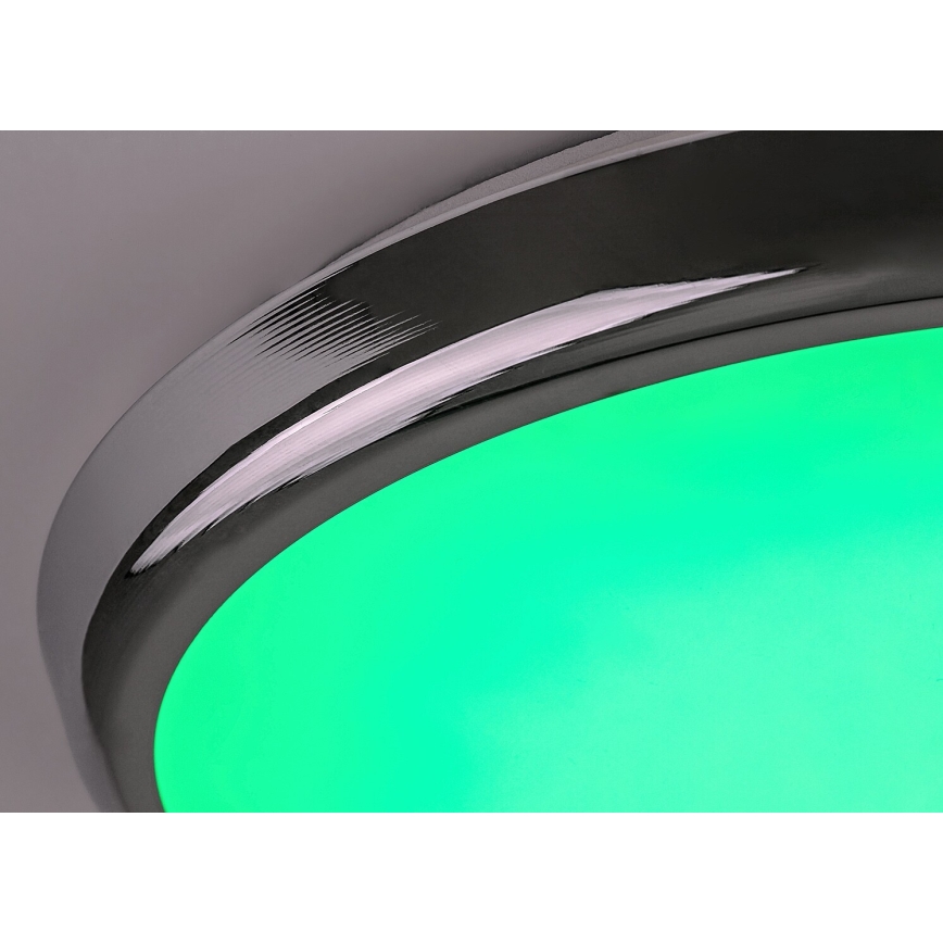 Rabalux - LED RGB Kylpyhuoneen kattovalaisin LED/18W/230V halkaisija 30 cm 3000-6500K IP44 + kauko-ohjaus