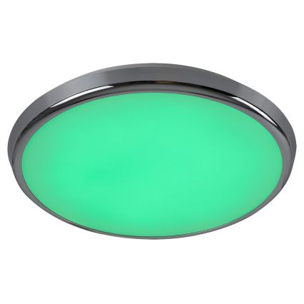 Rabalux - LED RGB Kylpyhuoneen kattovalaisin LED/18W/230V halkaisija 30 cm 3000-6500K IP44 + kauko-ohjaus