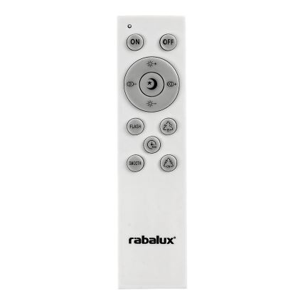 Rabalux - LED RGB Himmennettävä kattovalo kaiuttimella LED/24W/230V Wi-Fi Tuya + kauko-ohjaus