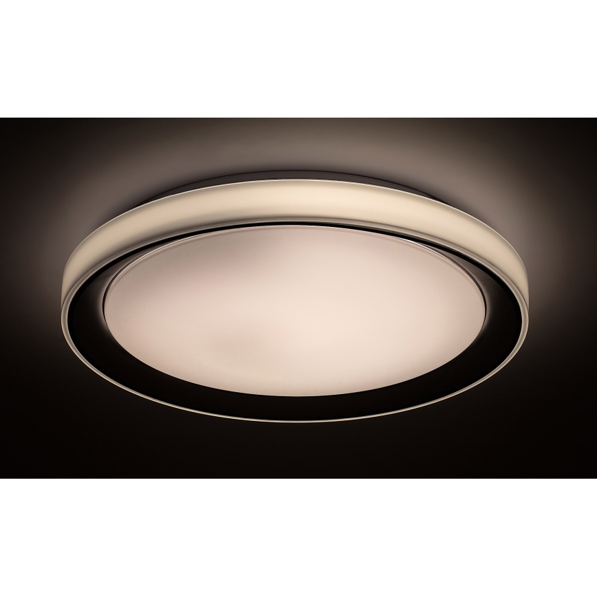 Rabalux - Himmennettävä LED-RGB-kattovalaisin LED/40W/230V 2700-6500K Wi-Fi Tuya  + kauko-ohjaus