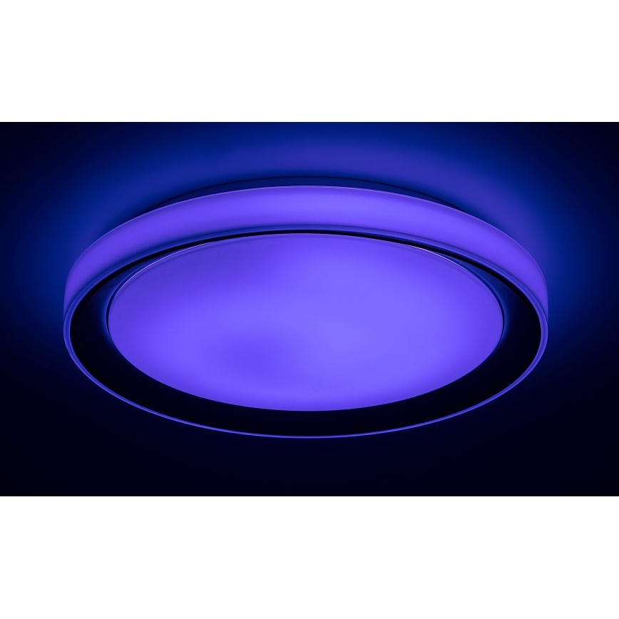 Rabalux - Himmennettävä LED-RGB-kattovalaisin LED/40W/230V 2700-6500K Wi-Fi Tuya  + kauko-ohjaus