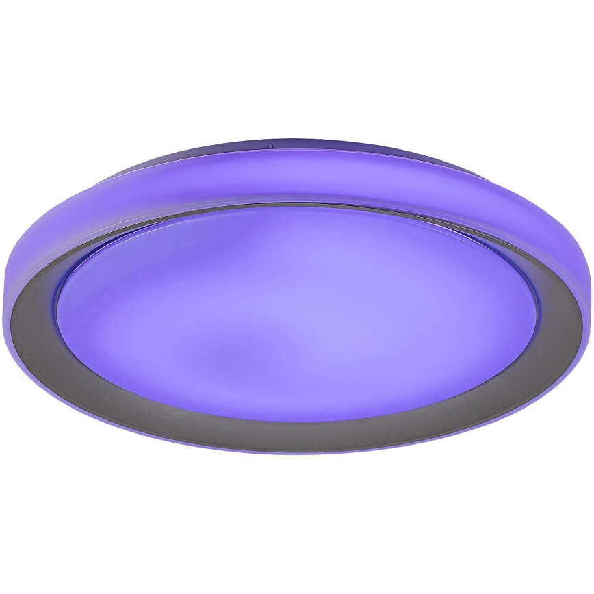 Rabalux - Himmennettävä LED-RGB-kattovalaisin LED/40W/230V 2700-6500K Wi-Fi Tuya  + kauko-ohjaus