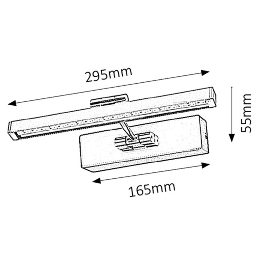Rabalux - LED-kuvavalo LED/5W/230V