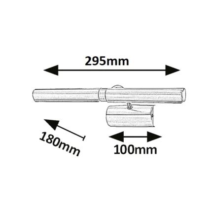 Rabalux - LED-kuvavalo 2xG9/2W/230V