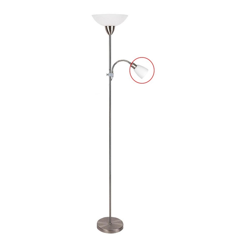 Rabalux 4067 - Vaihtolasi lattiavalaisimeen DIANA E14 (pieni)smallwhite