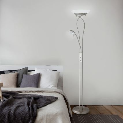 Rabalux - Himmennettävä lattiavalaisin 1xR7s/230W + 1xG9/40W