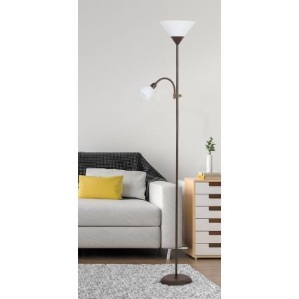 Rabalux - Lattialamppu 1xE27/100W+1xE14/25W/230V