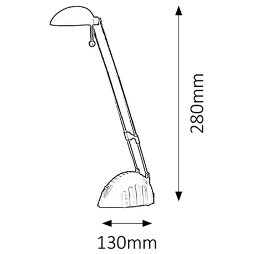 Rabalux - LED-pöytävalaisin 1xLED/5W/230V