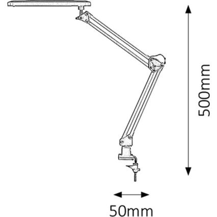 Rabalux - LED-pöytävalaisin LED/5,6W/230V