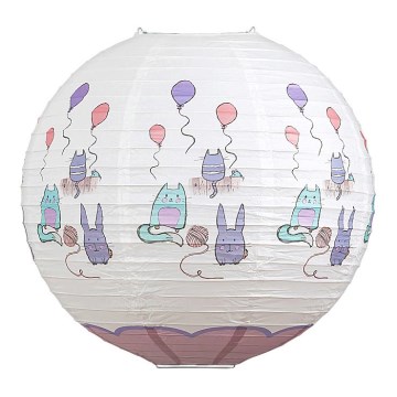 Rabalux 4632 - Lasten lampunvarjostin lasten kattokruunuille CATHY E27 halkaisija 40 cm