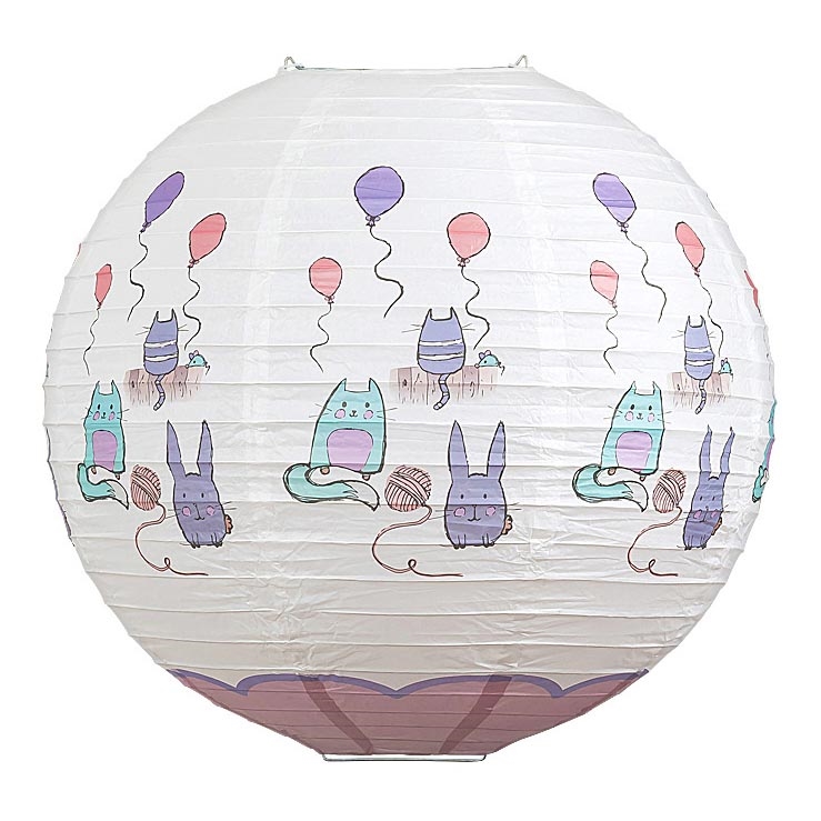 Rabalux 4632 - Lasten lampunvarjostin lasten kattokruunuille CATHY E27 halkaisija 40 cm