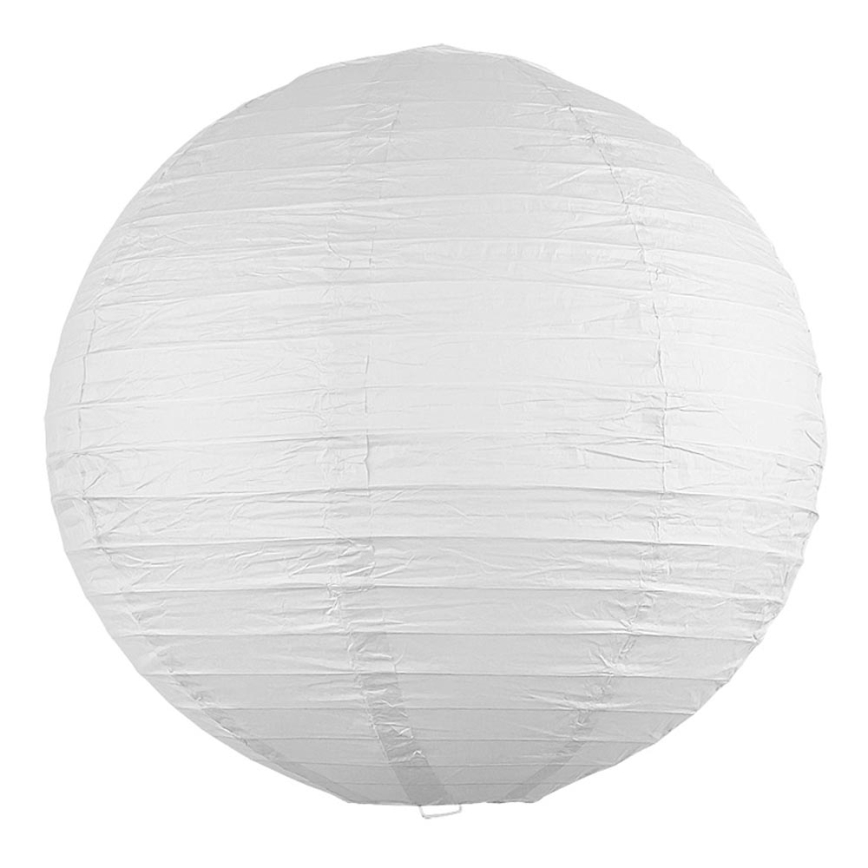 Rabalux 4898 - Lampunvarjostin kattokruunulle RICE valkoinen E27 halkaisija 40 cm