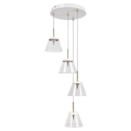 Rabalux - LED-kattokruunu johdossa AVIANA 4xLED/6W/230V