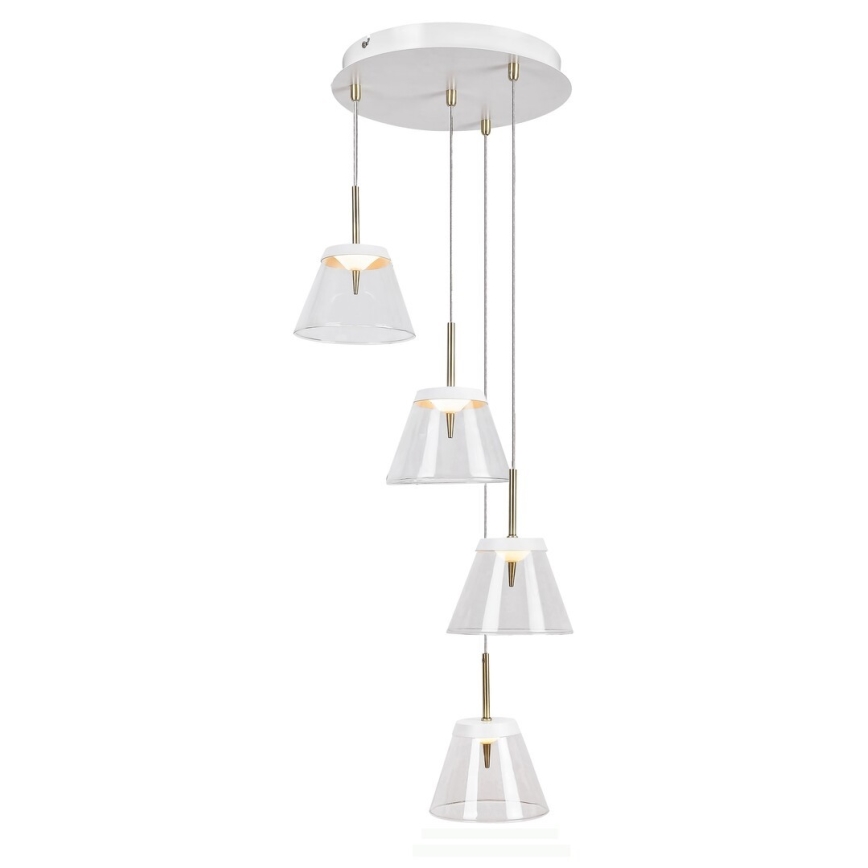 Rabalux - LED-kattokruunu johdossa AVIANA 4xLED/6W/230V
