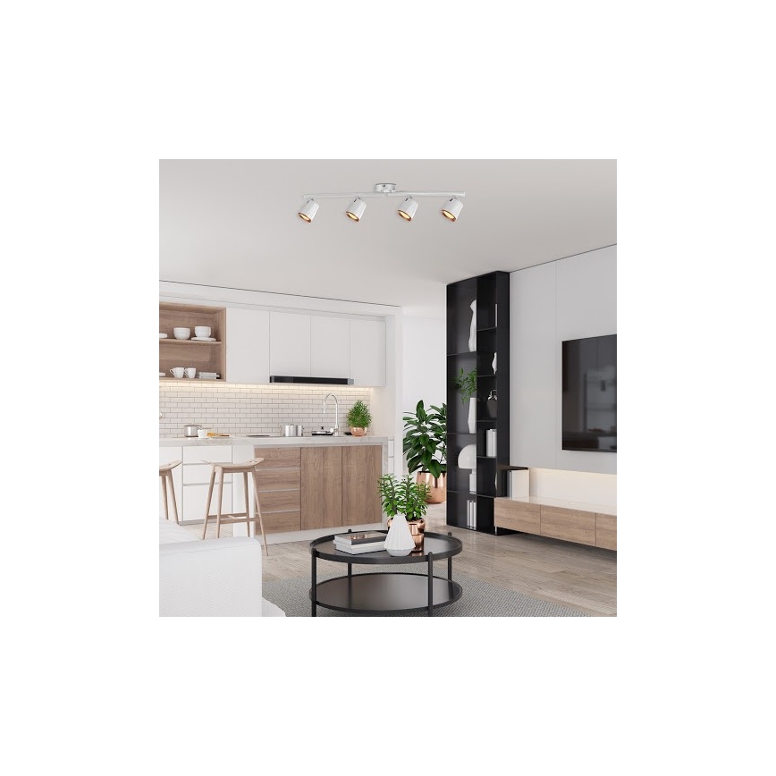 Rabalux 5048 - LED-kohdevalaisin SOLANGE 4xLED/6W/230V