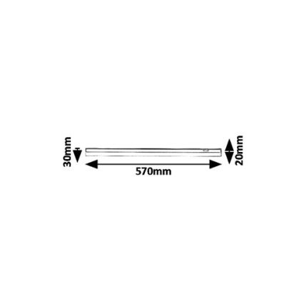 Keittiökaappien alla oleva LED-valo LED/9W/230V