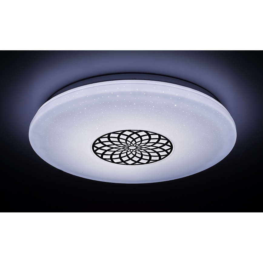 Rabalux - Himmennettävä LED-RGB-kattovalaisin LED/24W/230V 3000-6500K Wi-Fi Tuya halkaisija 39,5 cm + kauko-ohjaus