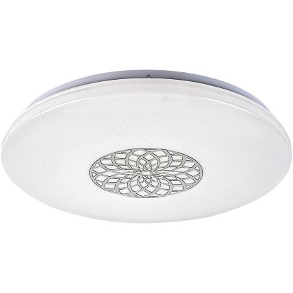 Rabalux - Himmennettävä LED-RGB-kattovalaisin LED/24W/230V 3000-6500K Wi-Fi Tuya halkaisija 39,5 cm + kauko-ohjaus
