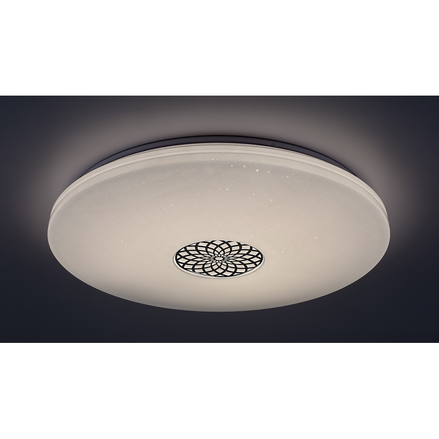 Rabalux - Himmennettävä LED-RGB-kattovalaisin LED/40W/230V 3000-6500K Wi-Fi Tuya halkaisija 60 cm + kauko-ohjaus