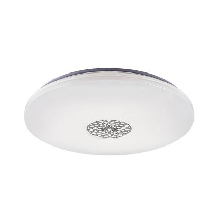 Rabalux - Himmennettävä LED-RGB-kattovalaisin LED/40W/230V 3000-6500K Wi-Fi Tuya halkaisija 60 cm + kauko-ohjaus