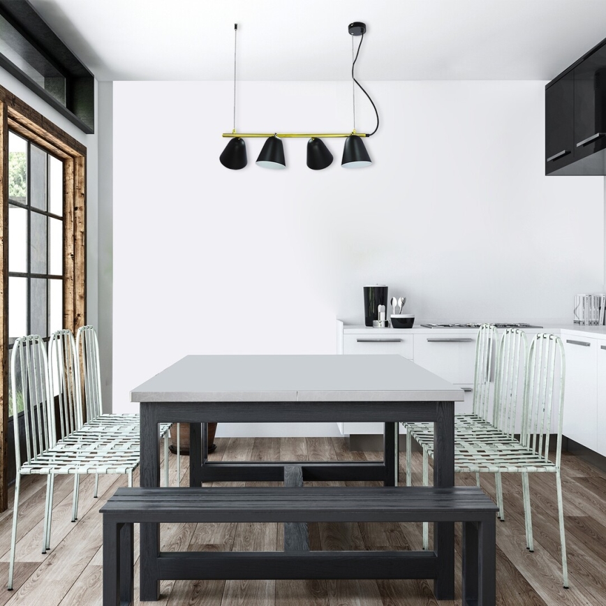 Rabalux 5377 - Kattokruunu narulla ALTDER 4xE14/40W/230V