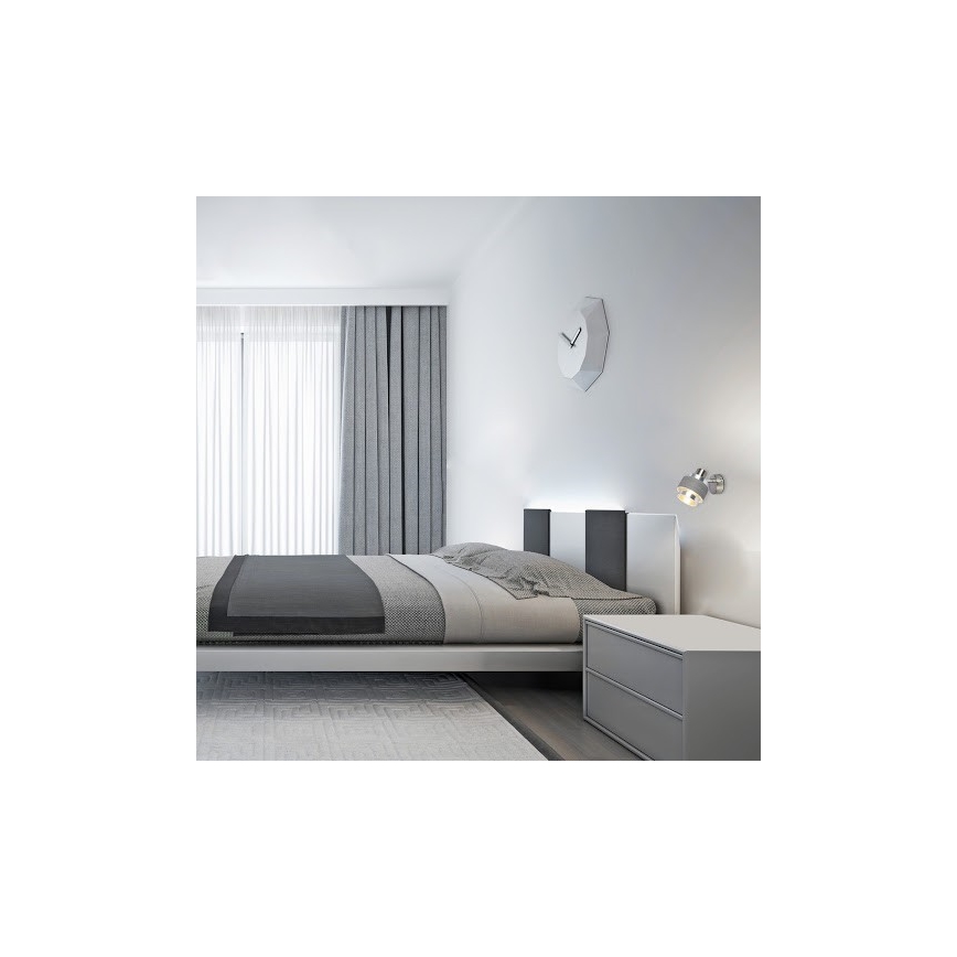 Rabalux 5379 - Seinävalaisin BASIL 1xE14/40W/230V