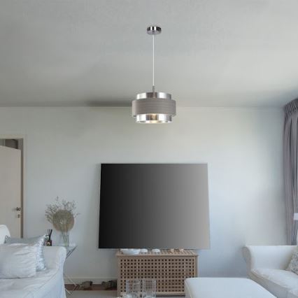Rabalux 5383 - Kattokruunu narulla BASIL 1xE27/40W/230V