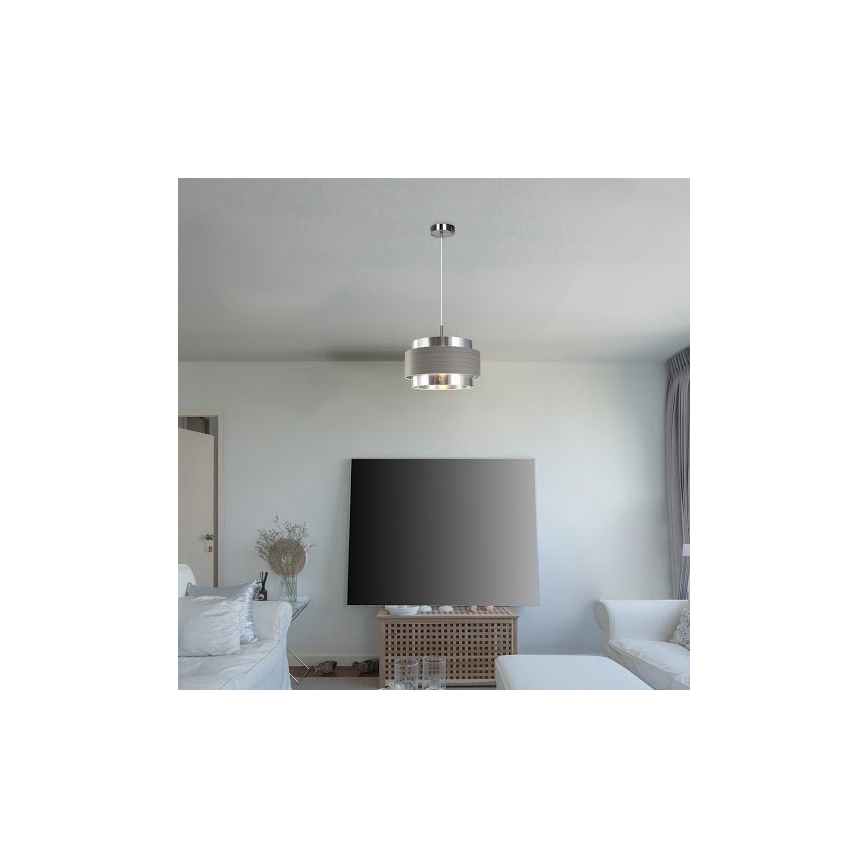 Rabalux 5383 - Kattokruunu narulla BASIL 1xE27/40W/230V
