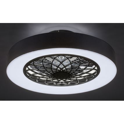 Rabalux - LED Himmennettävä kattovalaisin tuulettimella LED/35W/230V 3000-6000K + kaukosäädin