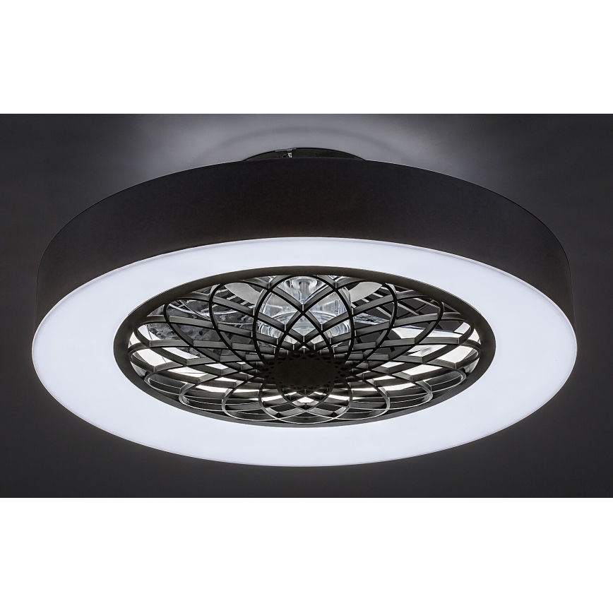 Rabalux - LED Himmennettävä kattovalaisin tuulettimella LED/35W/230V 3000-6000K + kaukosäädin