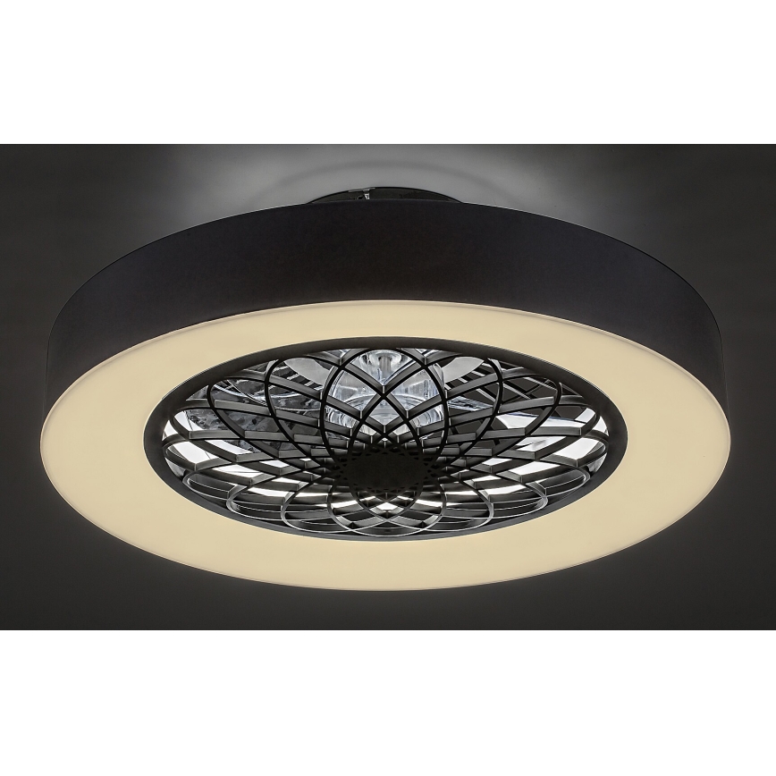 Rabalux - LED Himmennettävä kattovalaisin tuulettimella LED/35W/230V 3000-6000K + kaukosäädin