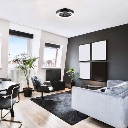 Rabalux - LED Himmennettävä kattovalaisin tuulettimella LED/35W/230V 3000-6000K + kaukosäädin