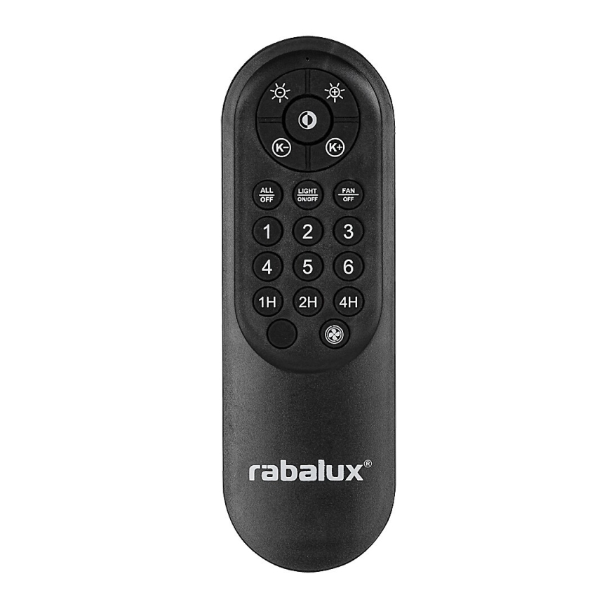 Rabalux - LED Himmennettävä kattovalaisin tuulettimella LED/35W/230V 3000-6000K + kaukosäädin