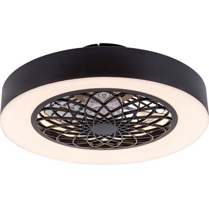 Rabalux - LED Himmennettävä kattovalaisin tuulettimella LED/35W/230V 3000-6000K + kaukosäädin